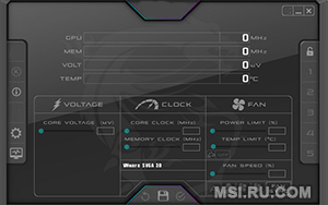 MSI Afterburner на Windows 7
